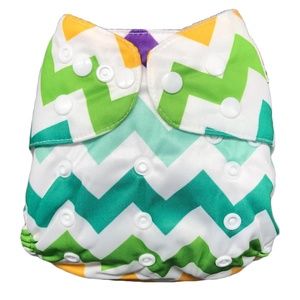 IXYVIA 1Cloth Pocket Diapers Adjustable Snaps #5